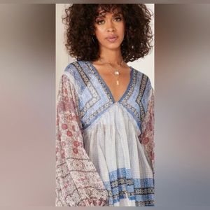 Free People Aliyah Tunic, size L